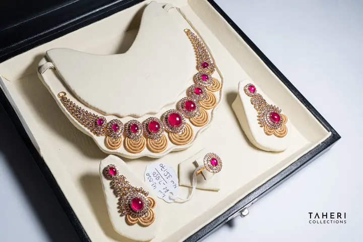 Yellow Gold Stone Set design 139 by TAHERI