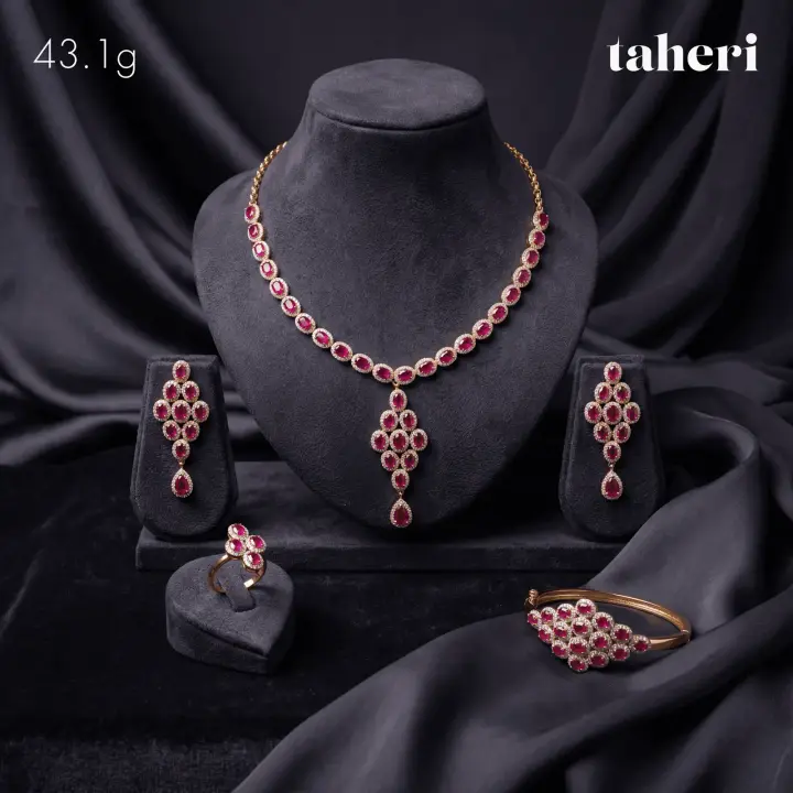 Yellow Gold Stone Set design 142 by TAHERI