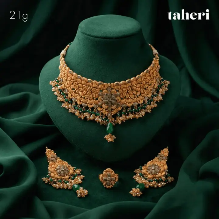 Yellow Gold Stone Set design 148 by TAHERI