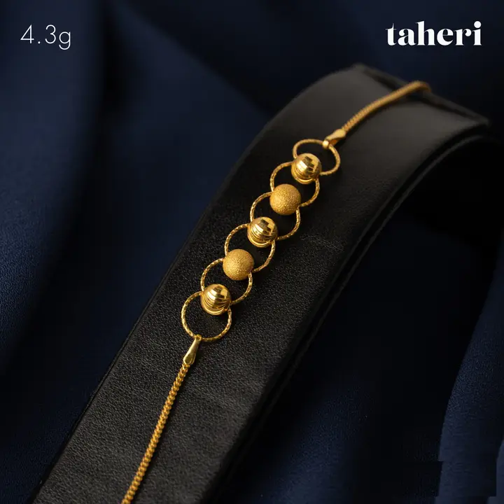 21k Yellow Gold Bracelet design 22 by TAHERI