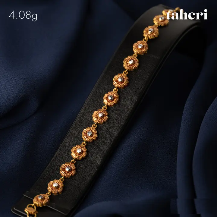 21k Two-Tone Gold Bracelet design 24 by TAHERI