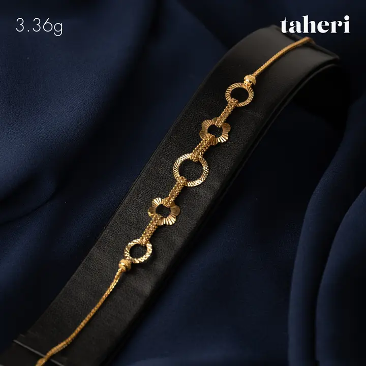 21k Yellow Gold Bracelet design 26 by TAHERI