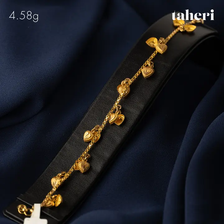 21k Yellow Gold Bracelet design 27 by TAHERI