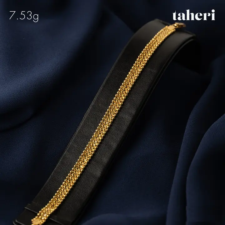 Yellow Gold Bracelet design 55 by TAHERI