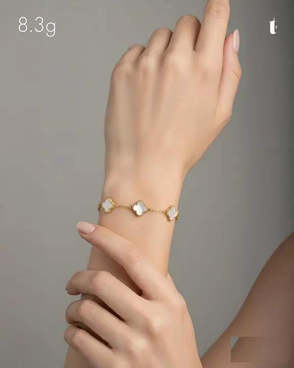 Yellow Gold Bracelet with Colored Stones design 59 by TAHERI