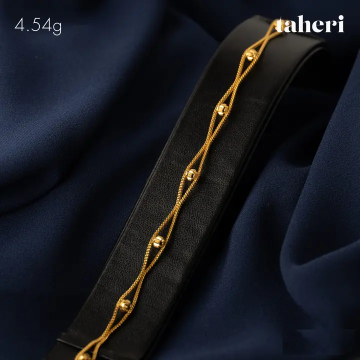 Yellow Gold Bracelet design 62 by TAHERI