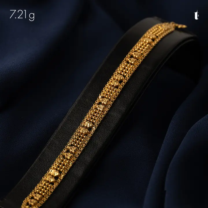 Yellow Gold Bracelet design 70 by TAHERI