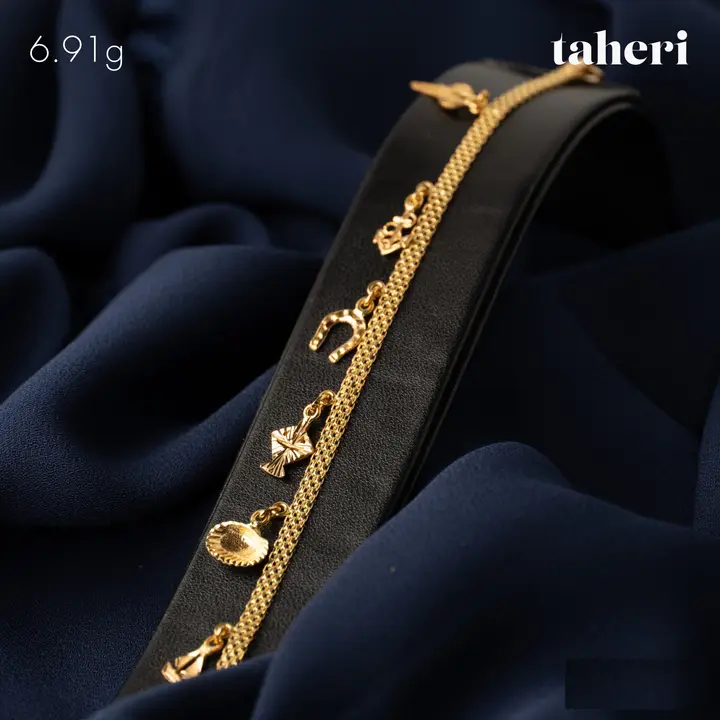 Yellow Gold Bracelet design 76 by TAHERI