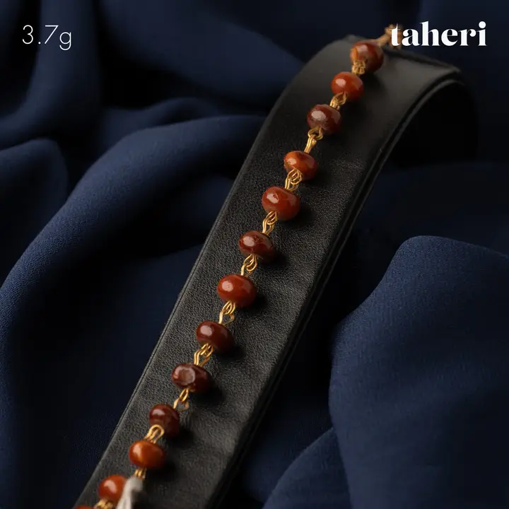 Yellow Gold Bracelet with Colored Stones design 86 by TAHERI