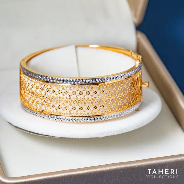 Two-Tone Bangles & Kara design 200 by TAHERI