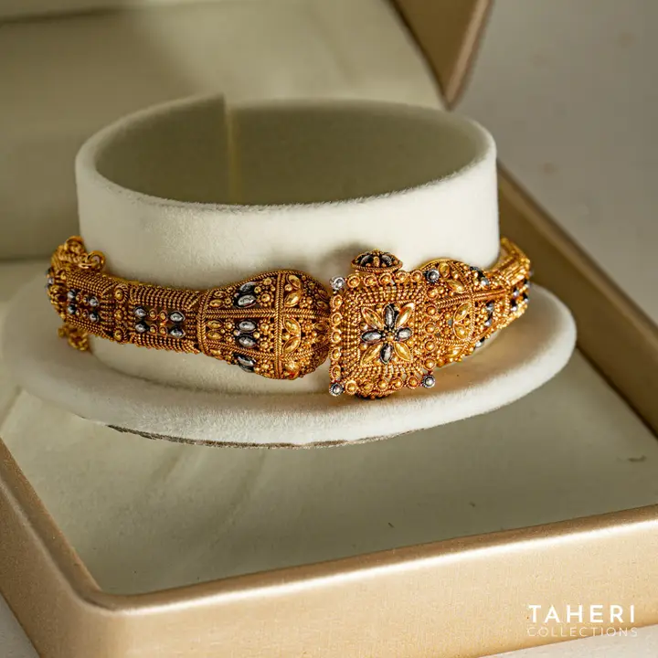 Two-Tone Bangles & Kara design 202 by TAHERI